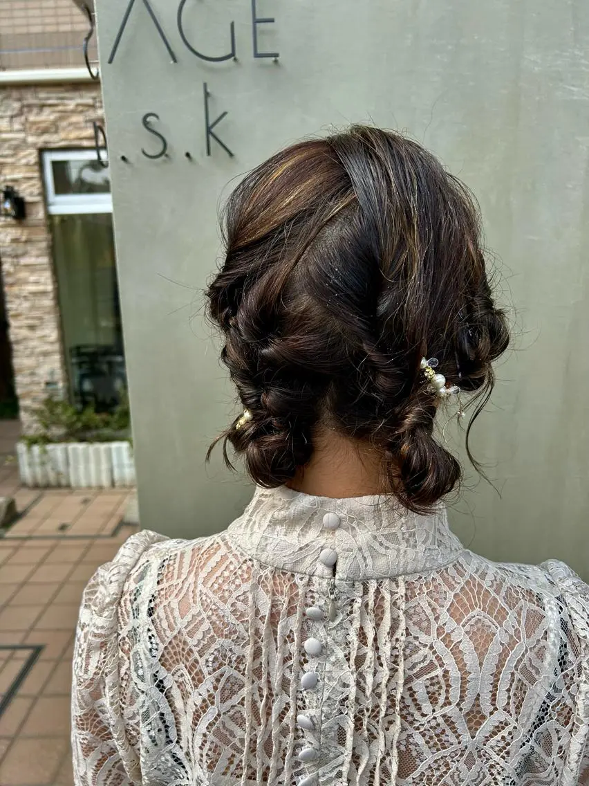 ヘアアレンジ ブリーチ/ヘアセット 🪞🌙minamiのヘアスタイル
