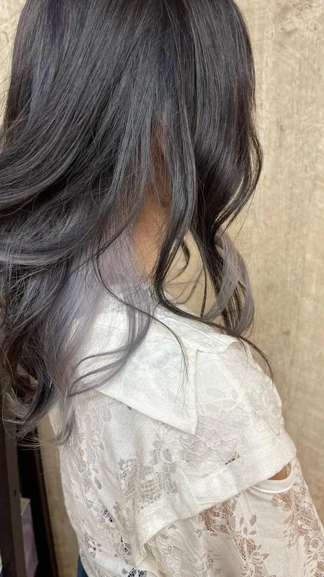 ロング カラー インナーカラー 🇰🇷韓国ヘア 🇰🇷ナミユウのヘアスタイル