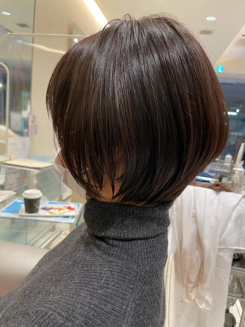 ショート カラー カット ヘアカラー トリートメント MODE K´s eau髪質改善特化のヘアスタイル