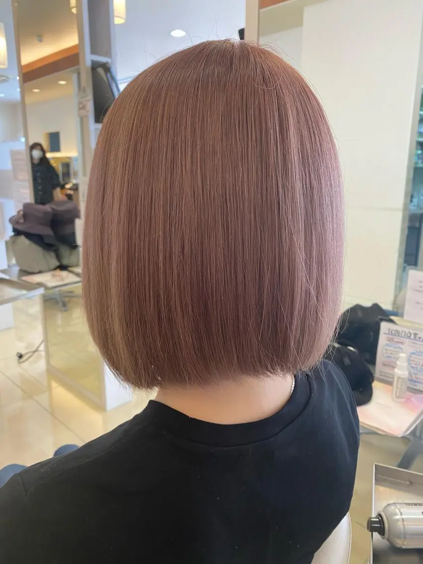 カラー ヘアカラー トリートメント 💖改善カラー 板倉百花💖のヘアスタイル