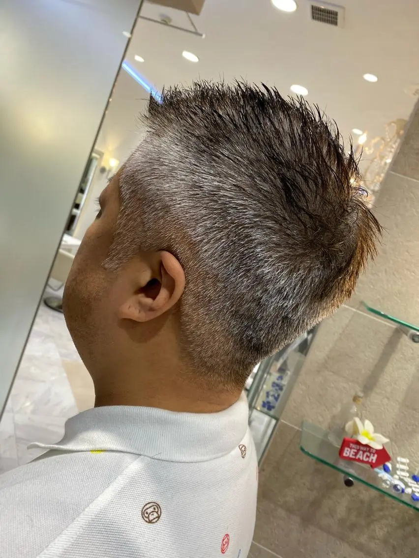 ショート メンズ メンズベリーショート ベリーショート ショートヘア 福木 康助のヘアスタイル