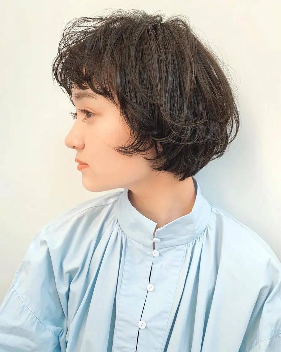 ショート カット ヘアカラー トリートメント 🍟ミニモ限定🍟 ai.stylistのヘアスタイル