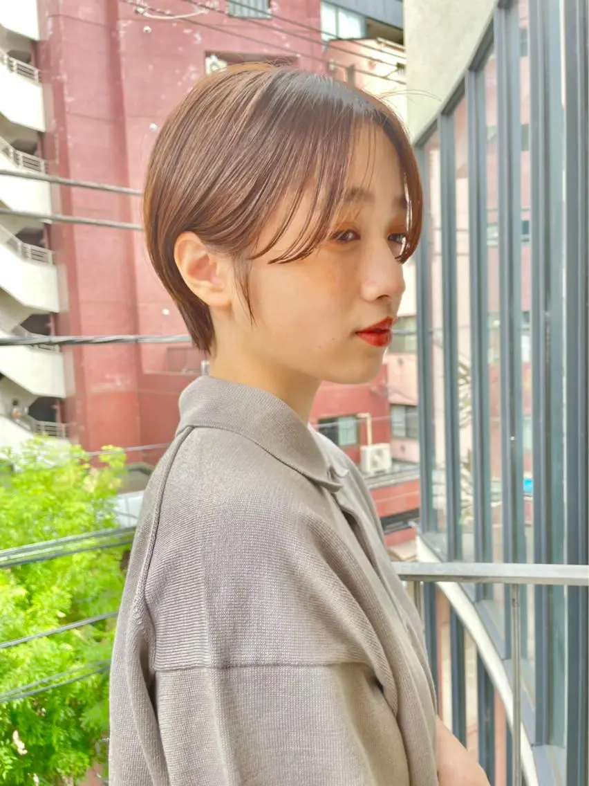 ショート 似合わせカット 佐藤 蓮のヘアスタイル