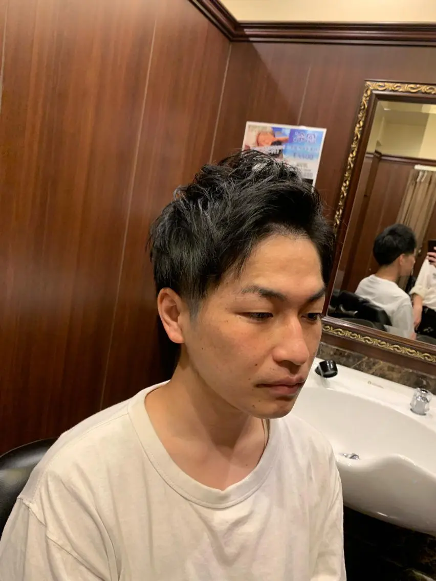 ショート メンズ ひらお あおとのヘアスタイル