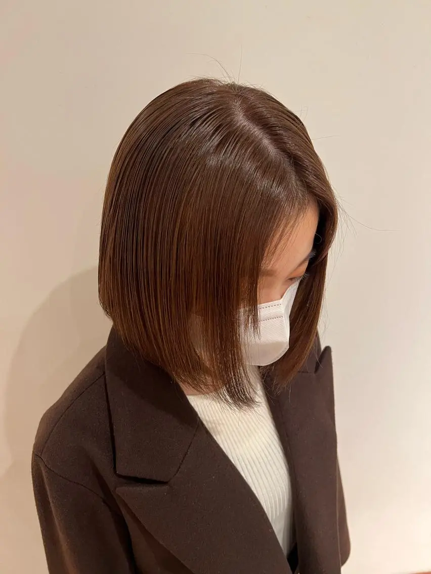 カラー 成岡 愛美のヘアスタイル