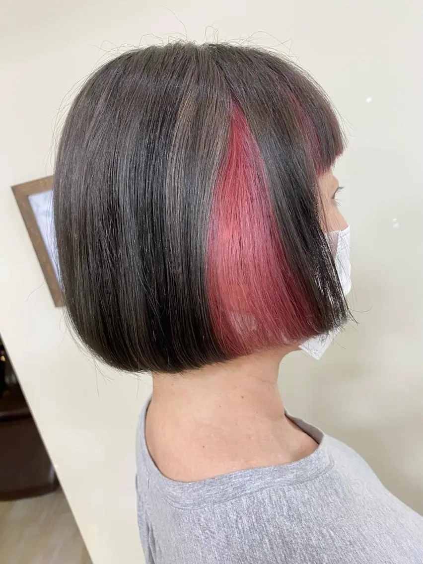 カラー SALOWIN栄 高須大貴のヘアスタイル