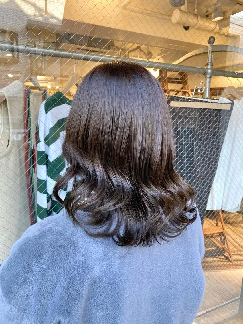 ミディアム ハイライト 【美髪矯正特化】 ズケヤマのヘアスタイル