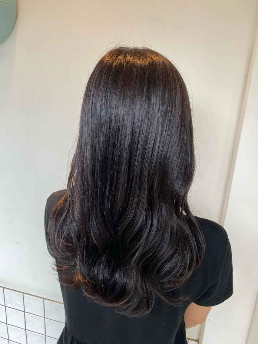 ロング カラー 透明感カラー グレージュ 🌼Remember MAE🌼のヘアスタイル