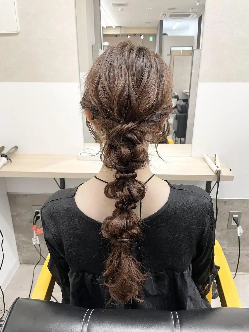 ロング ヘアセット GiseL yumaのヘアスタイル