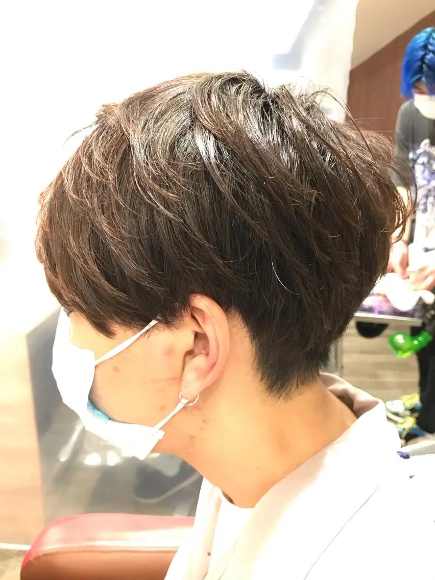 ショート メンズ マッシュ 限定クーポン 💕大量更新ブリーチのヘアスタイル