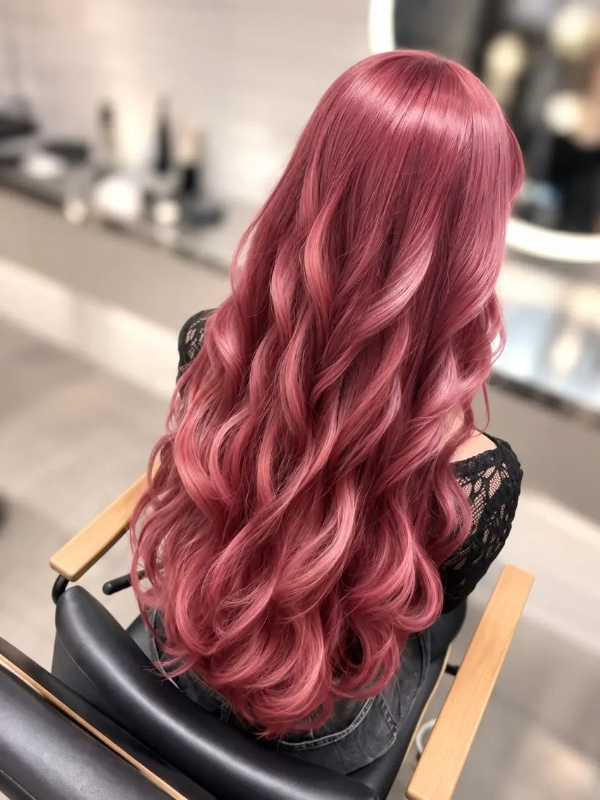 ロング カラー ブリーチ、ハイトーン レイヤー【Sana】のヘアスタイル