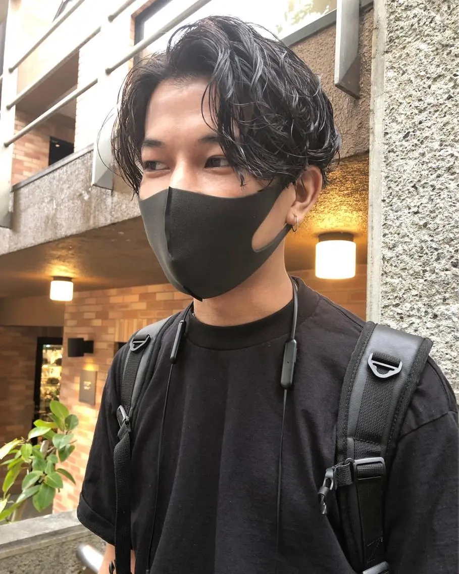 パーマ ヘアアレンジ メンズ カット パーマ トリートメント ヘアセット メンズ特化✂️栗原 侑也のヘアスタイル