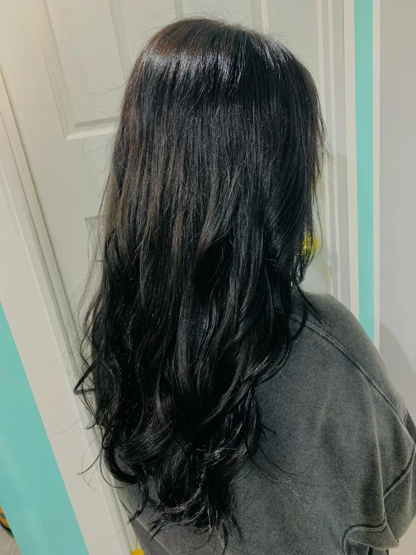 ロング カラー 高橋 奈津沙のヘアスタイル
