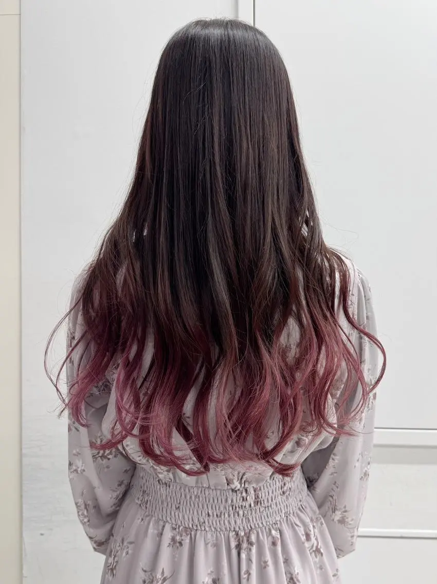 カラー ロング アディクシーカラー アッシュ ブルーカラー ダークアッシュ グレージュ 【公式】amble luxe池袋東口🩷のヘアスタイル