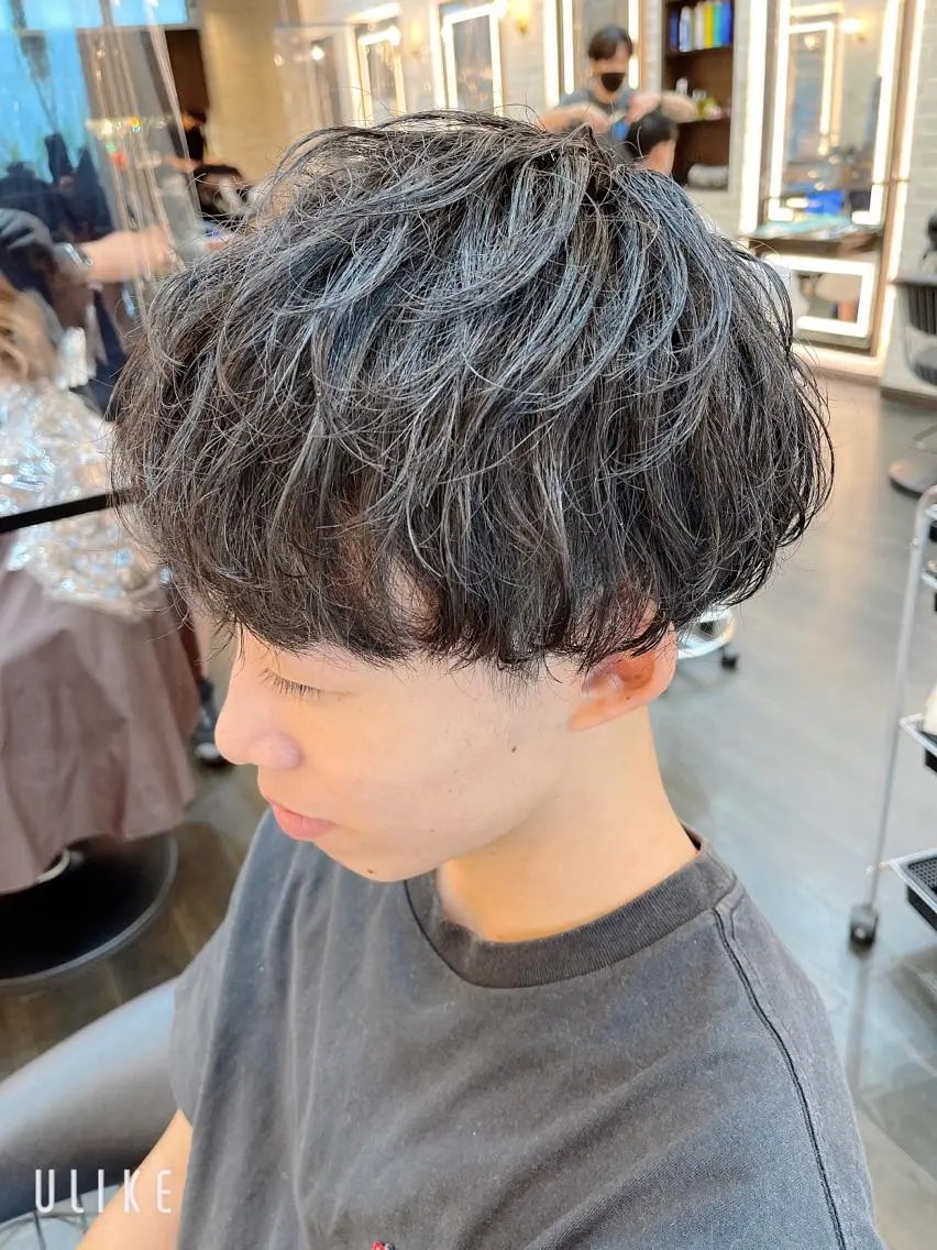 ショート パーマ メンズ メンズパーマ カット メンズパーマ特化/ メッシュ/薫/店長のヘアスタイル