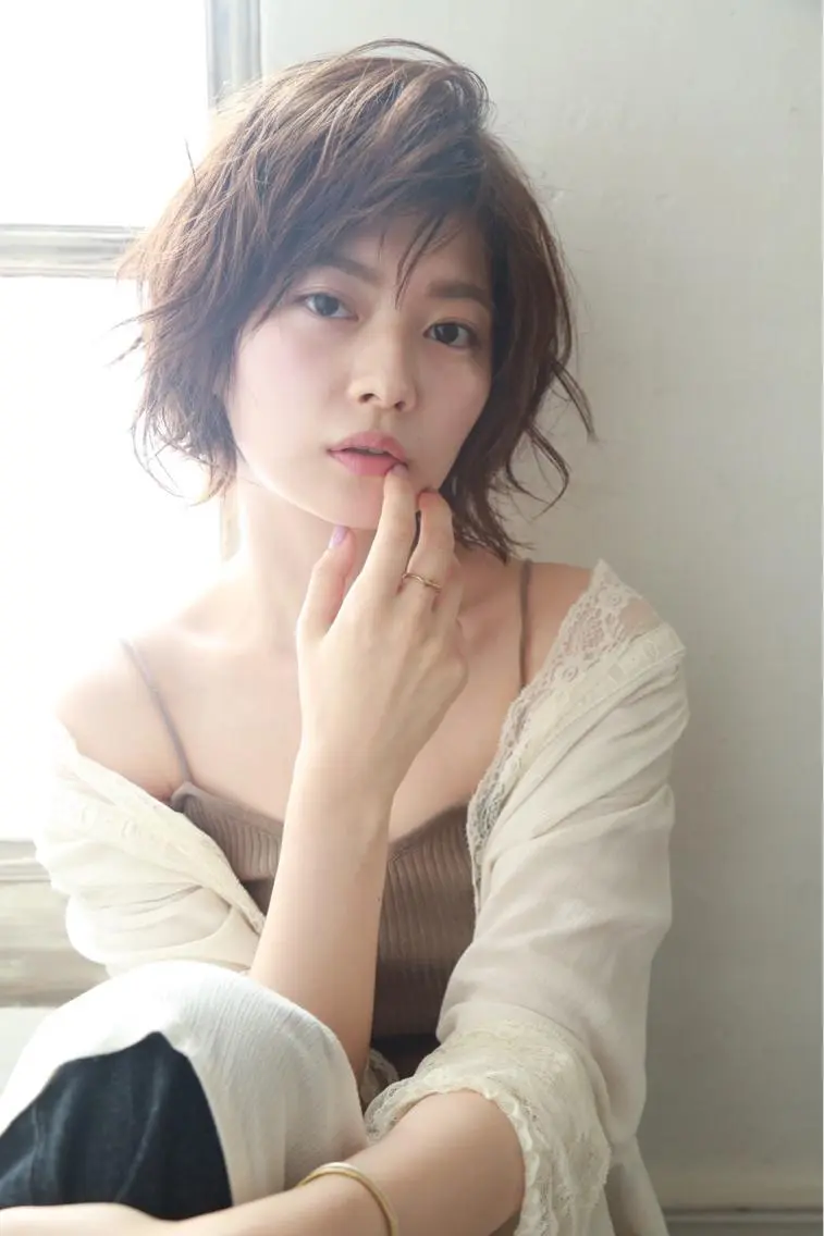 ミディアム 似合わせ艶髪カラー ❤️ハダユミのヘアスタイル
