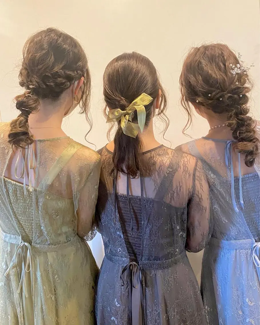ヘアアレンジ ヘアセット 桑原 菜摘のヘアスタイル