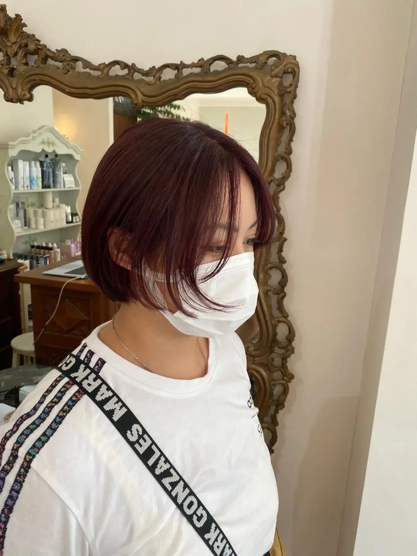ショート 壁谷  加保理のヘアスタイル