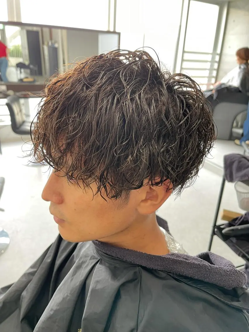 メンズ バレイヤージュ特化/ アキラのヘアスタイル