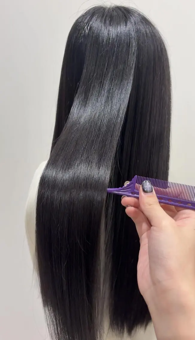 カラー ヘアカラー トリートメント 柔らかハイトーン/ 美髪💙ྀི/ミナルのヘアスタイル