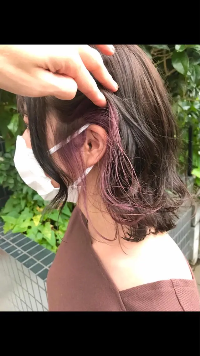 カラー ブリーチ イヤリングカラー カット ヘアカラー トリートメント ✅シェアサロンJAM 相田友和のヘアスタイル
