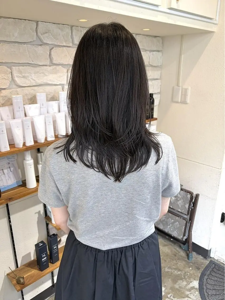 🍥🎖️艶カラー 🦑🪼ヒヨ🪸🦀のヘアスタイル