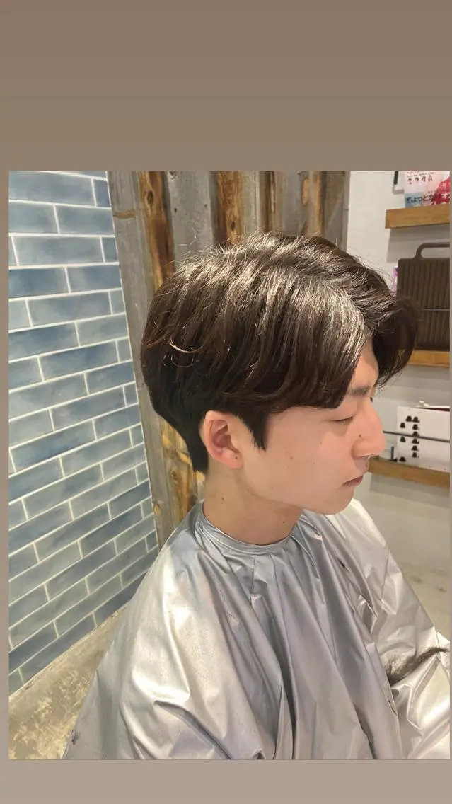 メンズ カルマパーマ メンズパーマ ハマサキ 【店長】のヘアスタイル
