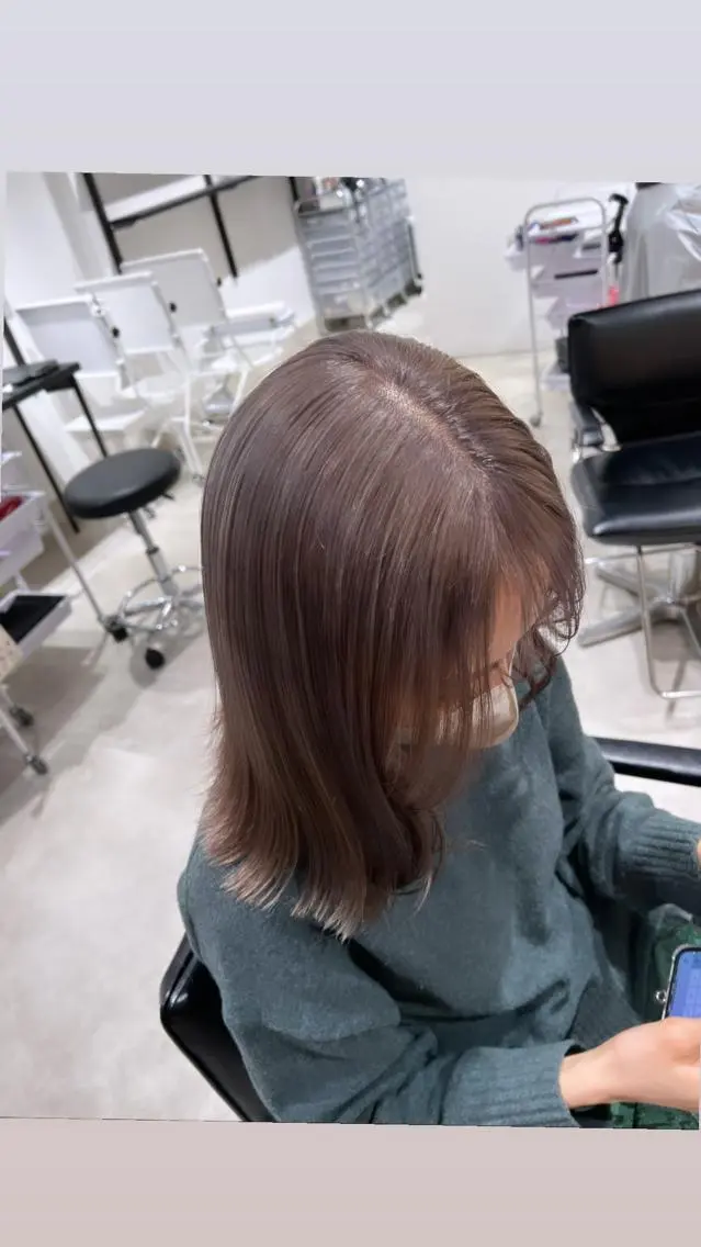 ミディアム 艶髪 mayuka💖のヘアスタイル
