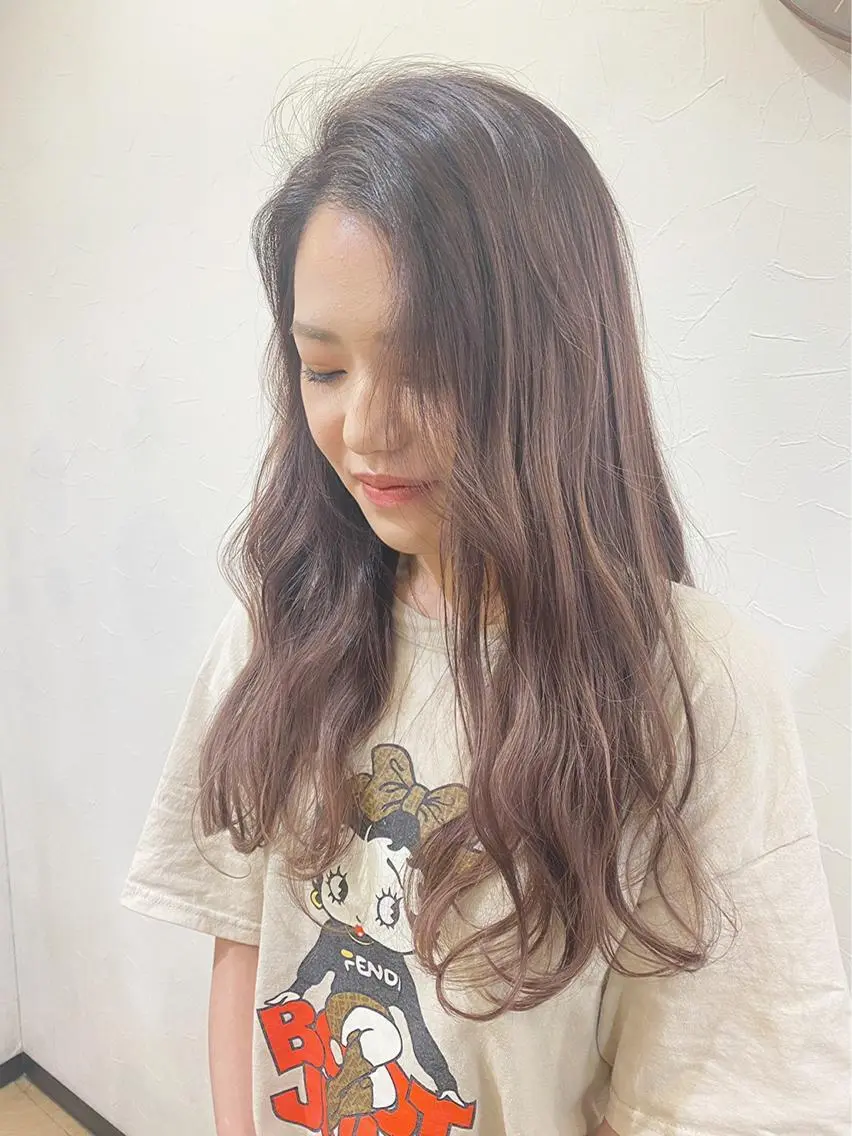 カラー 優子/ 似合わせカットカラーのヘアスタイル