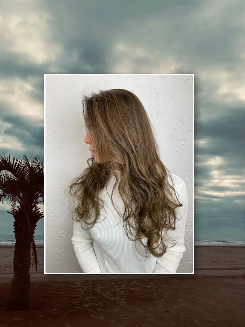 ロング ハイライト boutique misakiのヘアスタイル