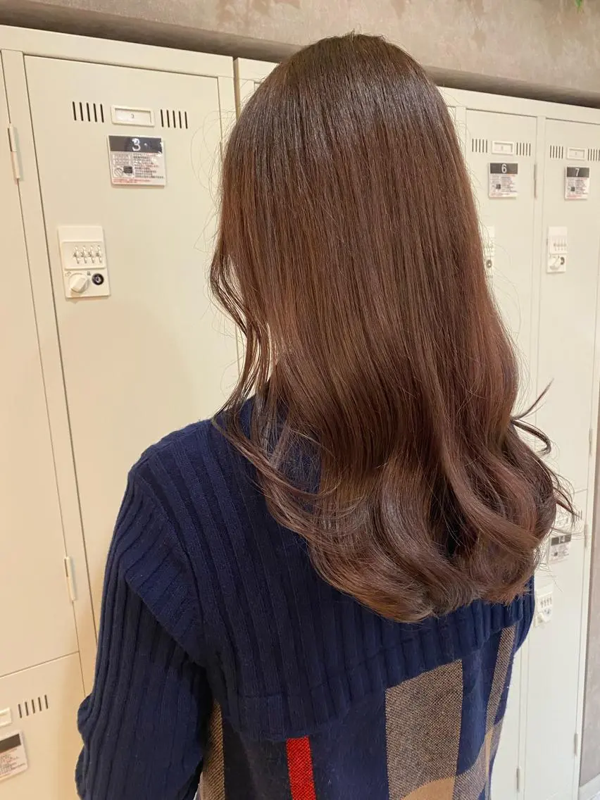 ロング カラー ブリーチ ブラウンカラー ダブルカラー Erina レイヤー/似合わせ♡のヘアスタイル