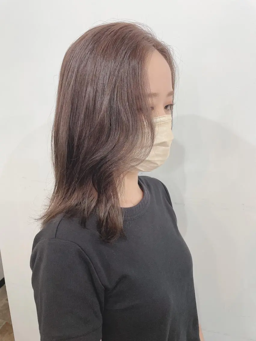 セミロング amphihair 高橋祐也のヘアスタイル
