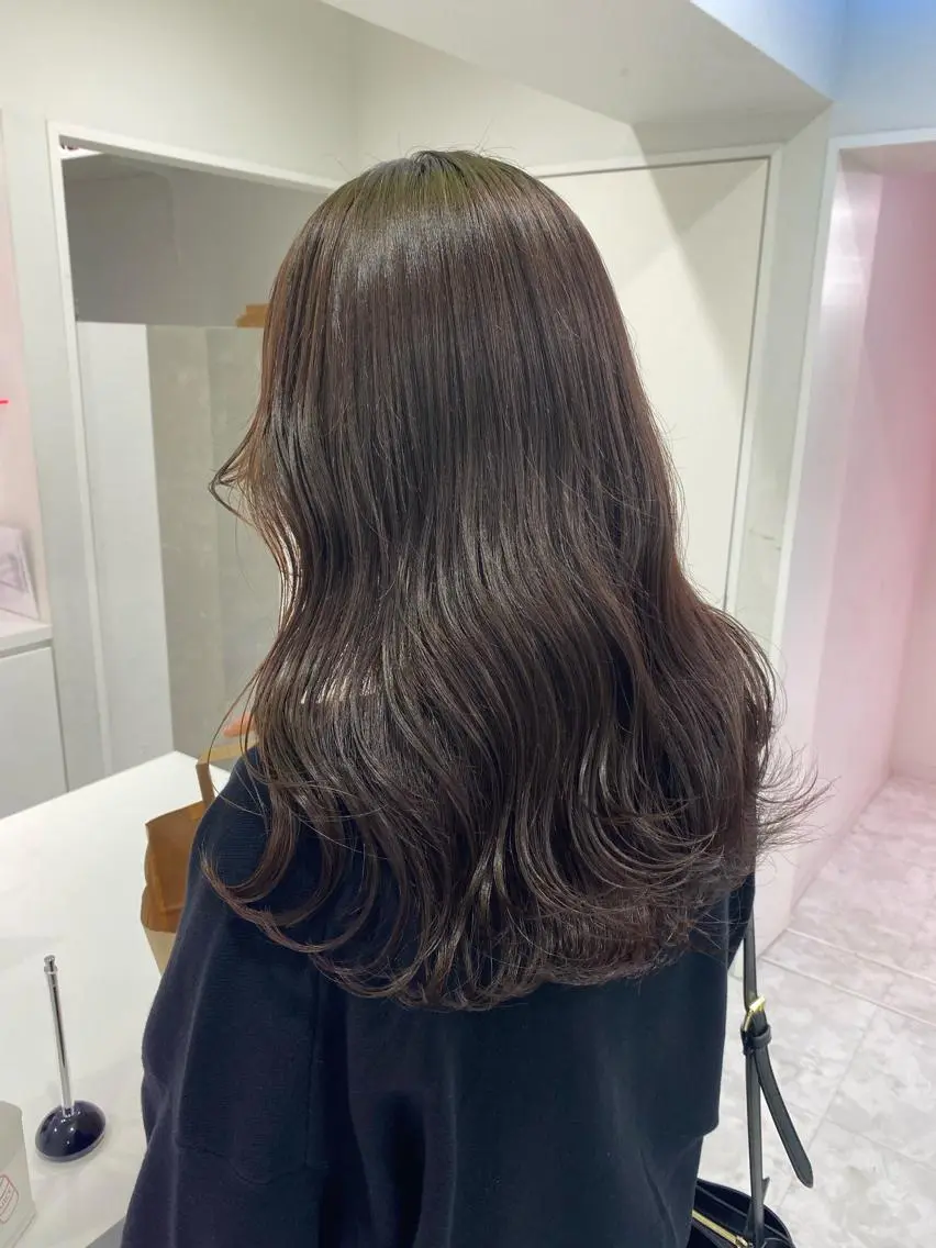 ロング カラー ヘアアレンジ ハッシュカット/レイ ヤーカットArataのヘアスタイル