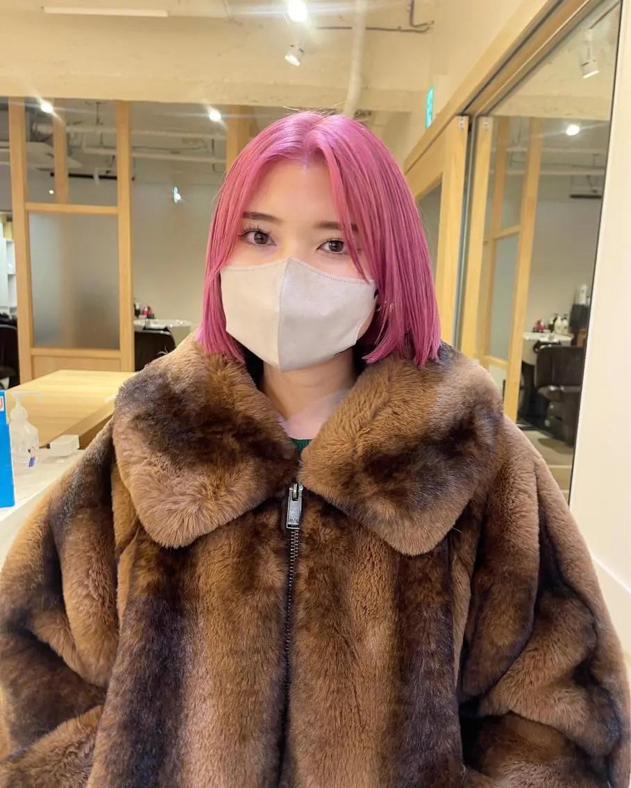 ショート カラー ハイトーンカラー ピンクカラー ボブ カット ヘアカラー トリートメント “ミニモ最高評価獲得 “代表"Kohei"のヘアスタイル
