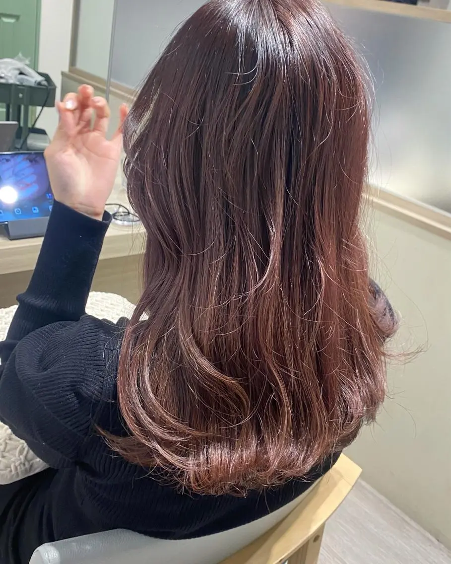 セミロング 健太郎 髪質改善/透明感のヘアスタイル