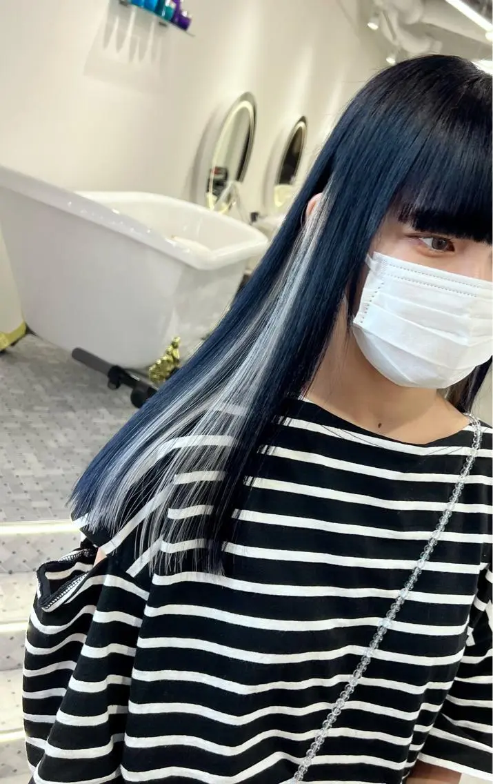 ロング カラー ヘアカラー ハイトーン特化サロン 💎MOCA💎のヘアスタイル