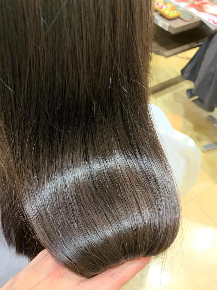 セミロング トリートメント カット トリートメント 石沢 知康のヘアスタイル