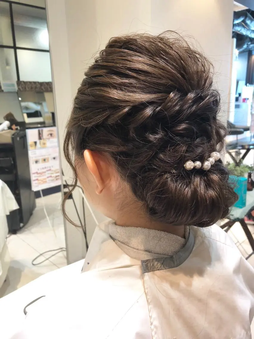 セミロング ヘアアレンジ 浴衣 aimée/ まつ毛&眉毛サロンの眉毛・アイブロウイメージ