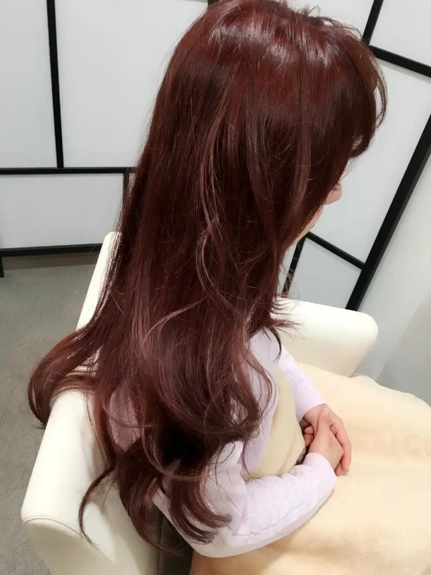 ショート ミディアム セミロング ロング カラー ダブルカラー トリートメント 吉本 yoshimotoのヘアスタイル