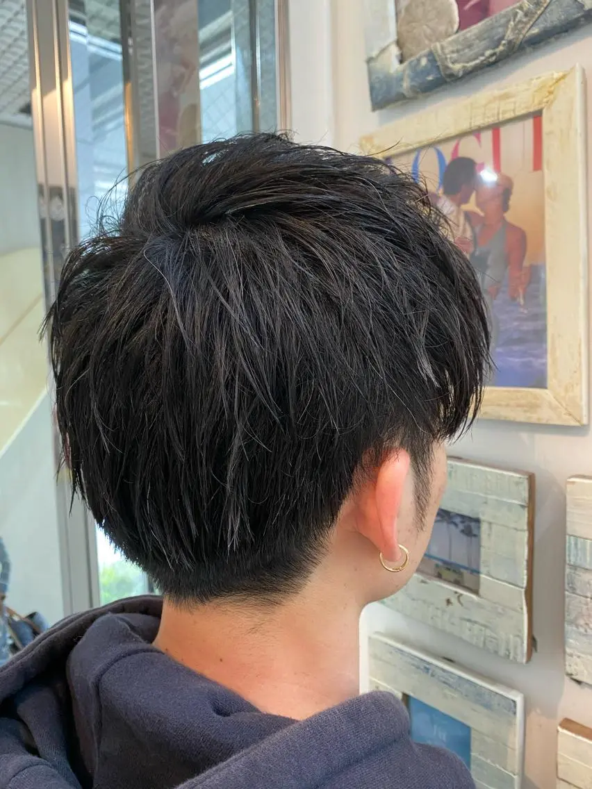 ショート メンズ 松井 敬太郎のヘアスタイル