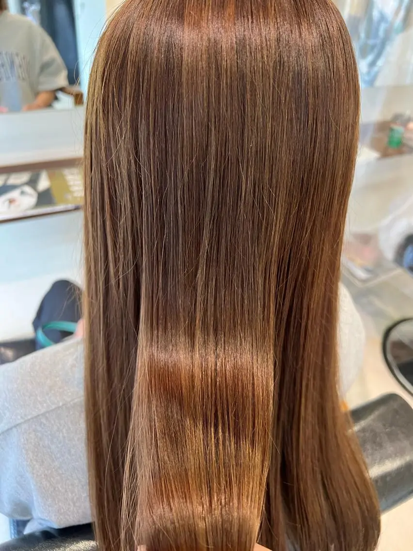 ロング カラー Rely 美空のヘアスタイル