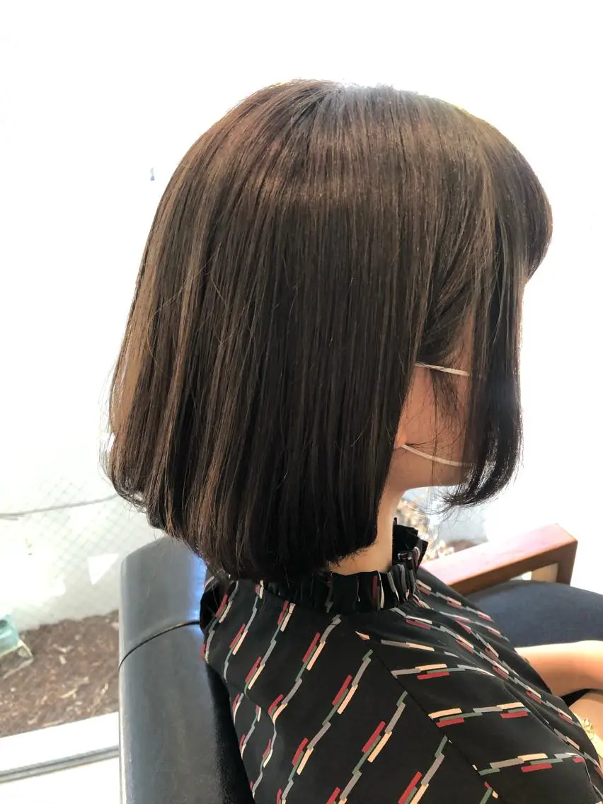 ショート 髪質改善✨️透明感カ ラー✧*。山下さいみのヘアスタイル