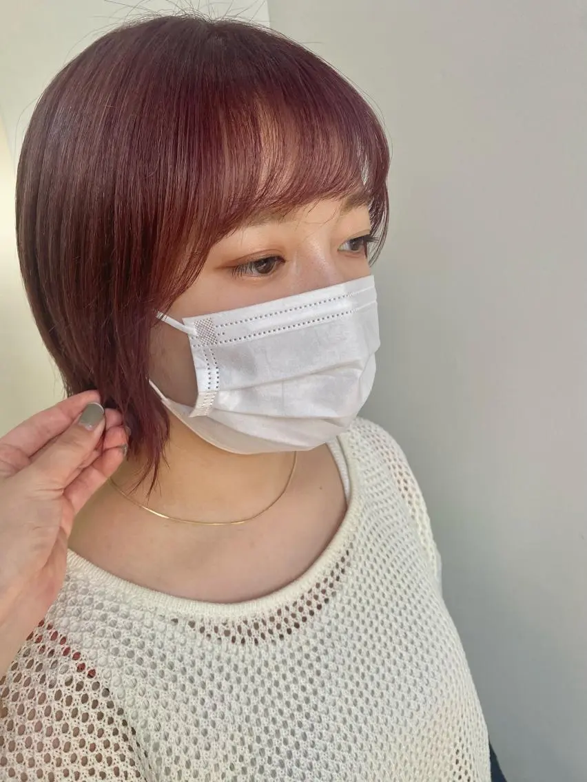 ショート カラー ヒラノホナミ 🫧艶髪🫧髪質改善のヘアスタイル