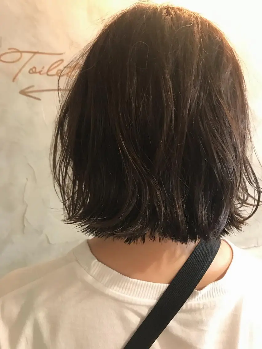 ショート ボブ くせ毛 カット ヘアカラー トリートメント ayane⭐️ボブ・ ショート・パーマのヘアスタイル