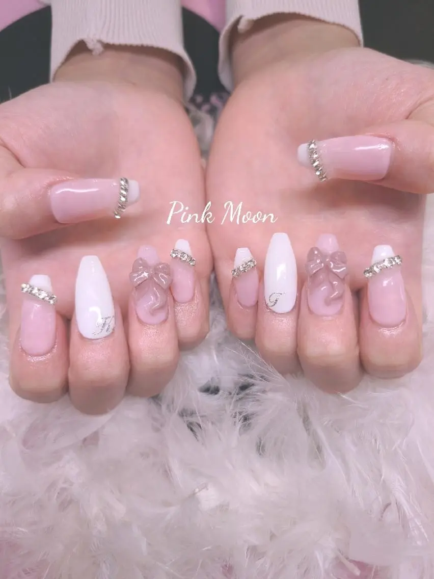 ネイル その他(ネイル) PinkMoon Nozomiのネイルデザイン