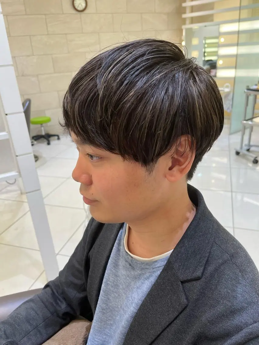 メンズ 銀座メンズ専門🖤 叶奈々のヘアスタイル
