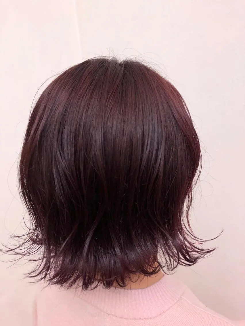 カラー ピンクカラー 🌻透明感カラー🌻 阿井希良梨のヘアスタイル
