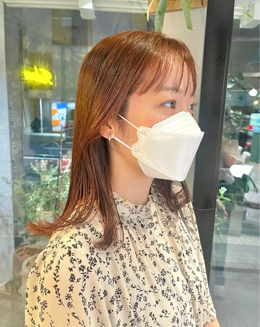 ミディアム zest kalonのヘアスタイル