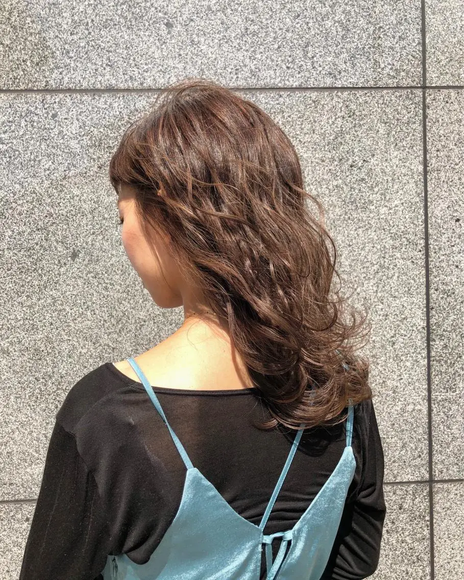 ロング カラー ベージュカラー DAISUKE 美容師のヘアスタイル
