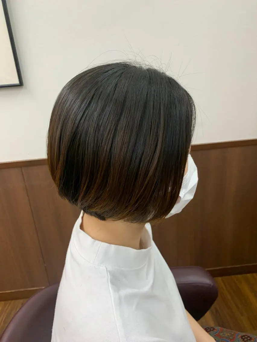 ショート カット 美容室 グリームのヘアスタイル